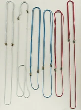 12 vintage enamel adjustable chains  (Y11)