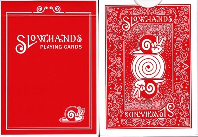 Slow Hands Playing Cards Poker Size Deck USPCC Limited Edition New Sealed