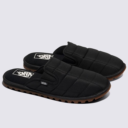 New Vans MTE Mountain Mule Quilted Black/Gum Shoes Slide Slippers 2024 - Picture 2 of 5
