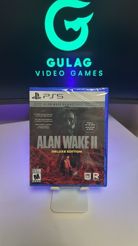Alan Wake II 2 Deluxe Edition - New Sealed PlayStation 5, 2024 PS5