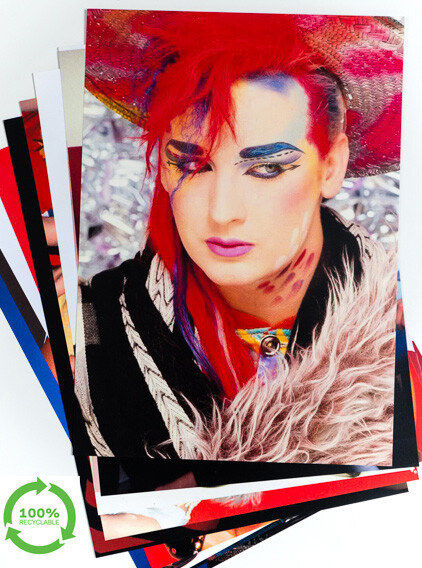 80s Party Decoration Pack of ten 80s Pop Stars and Bands Posters