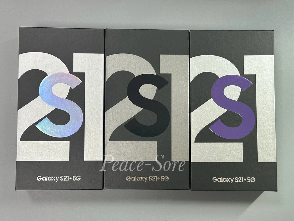 NOVO na Caixa Samsung Galaxy S21+ PLUS 5G SM-G996U1 128GB GSM Desbloqueado TODAS AS CORES - Imagem 3 de 4