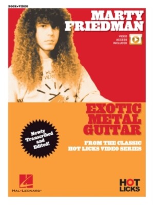 MARTY FRIEDMAN GUITAR TAB / TABLATURE / ***BRAND NEW*** / EXOTIC METAL GUITAR