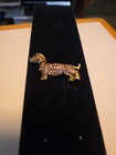 New Gold Dachshund (Wiener) Dog Pin — photo 1