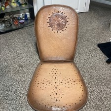 Car Truck Office Chair Genuine Mexican Cowhide Leather Horse Seat Cushion