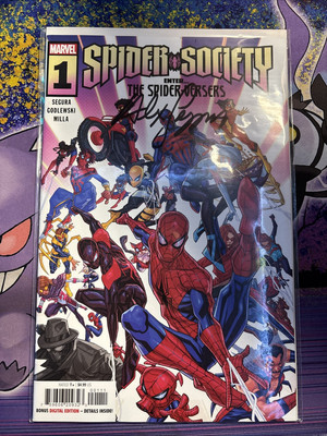 Spider-Society #1 AUTOGRAPH BY ALEX SEGURA (Marvel Comics October 2024)