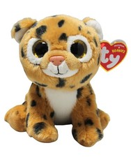 Ty Beanie Baby - Freckles the Leopard, Glitter Eyes, MWMT Stuffed Animal Toy