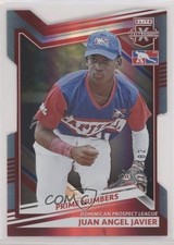 2022 Elite Extra Edition Prime Numbers C Die-Cut /182 Juan Angel Javier #184 4s2