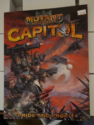 Vintage Heartbreaker - Mutant Chronicles RPG Capitol Supplement *NEW* 1994