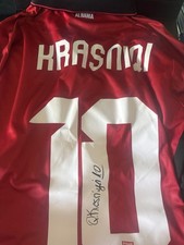 Qendresa Krasniqi Albania  International Match Worn Signed Jersey FC Basel