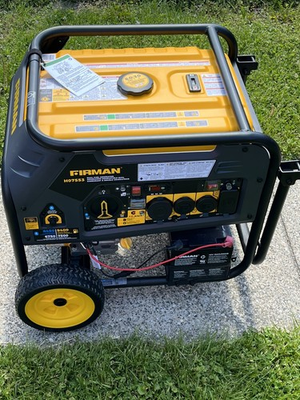 #ad FIRMAN H07553F Dual Fuel 9400W 120 240V Electric Start Generator $700.00