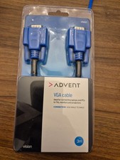 Image of ADVENT VGA Cable - 3M. Ideal For Connecting Laptops And PCs To TVs, Monitors