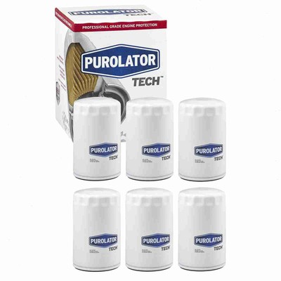 Purolator  6pc Engine Oil Filter For 1999 Chevrolet Silverado 1500 4.3 Z7OYK