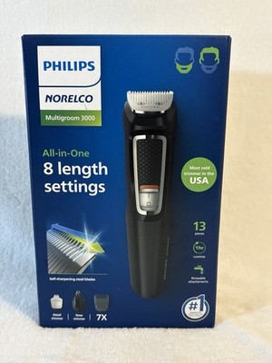 Multigroom 3000 13-in-1 All-in-One Trimmer for Beard/Nose/Ears Philips Norelco
