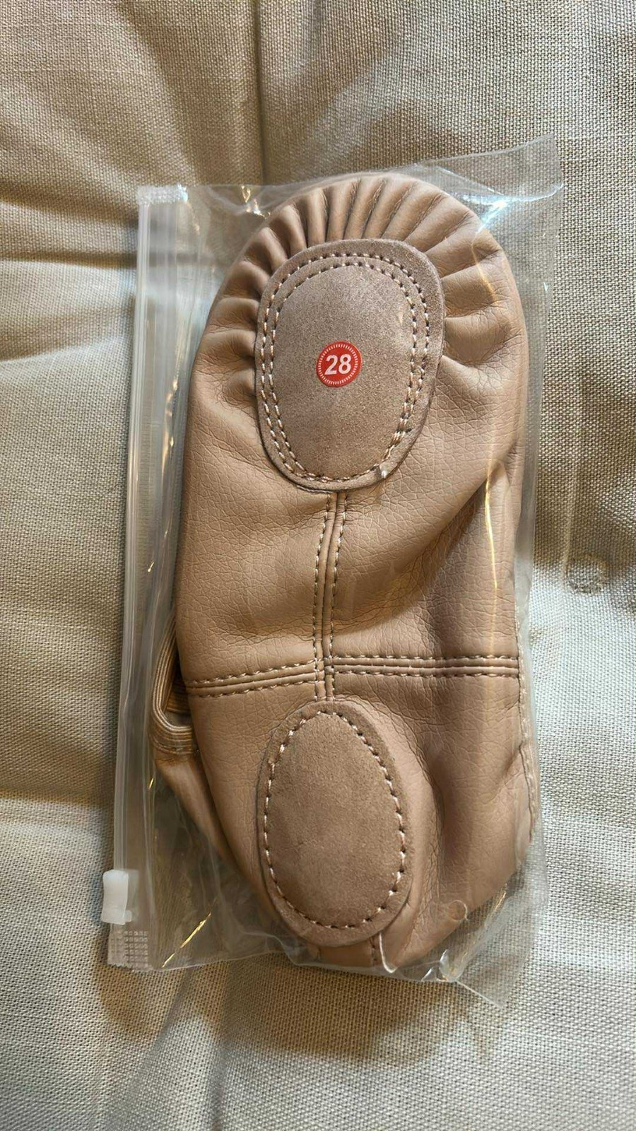 DIPUG Ballet Shoes for toddlers (Age 12 m) - Pink - Faux Leather - Slip-On NWOT
