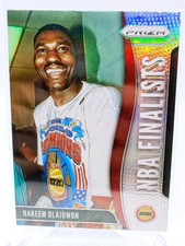 2019-20 Panini Prizm NBA Finalists Silver Prizm #10 Hakeem Olajuwon Rockets