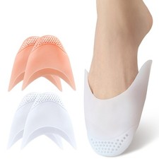 Ballet Dance Toe Pads Soft Gel Toe Cover Pointe Shoes High Heel Toe Caps
