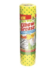 Elbow Grease Power Cloths 7 Pack Scrubbing Pad Kitchen Cleaner Non Scratch Wipes