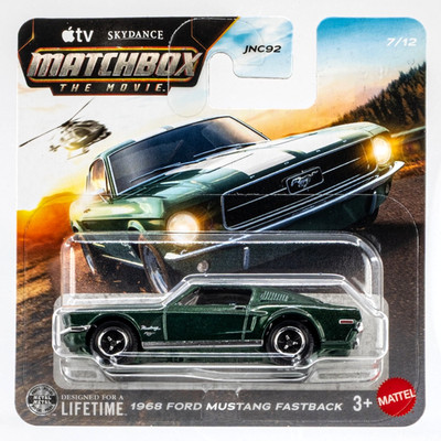 2026 Matchbox The Movie #7 1968 Ford Mustang Fastback HIGHLAND GREEN | FSSC