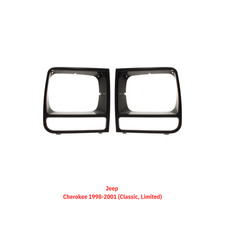 Headlight Door Set Left Right For 1998-2001 Jeep Cherokee Parking Light Hole Headlight Door Set Left Right For 1998-2001 Jeep Cherokee Parking Light Hole