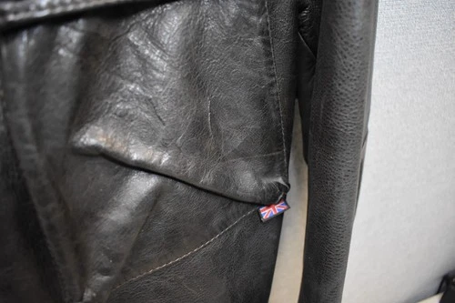 Belstaff Panther 1966 Leather Jacket Large Black image 6