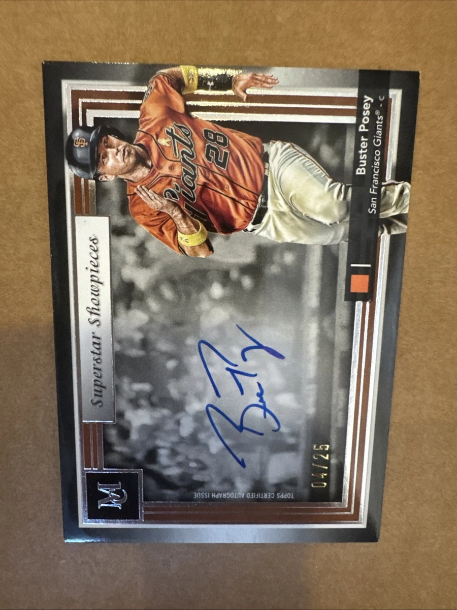 Buster Posey Baseball Original Autographed Sports Trading Cards