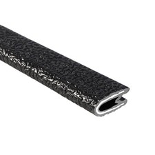 TRIM-LOK Edge Trim - Fits 1/16 Edge, 9/16 Leg Length, 25 Length - Dual Grip...