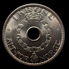 Norway 1 Krone 1950 UNC