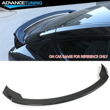 Fits 17-25 Tesla Model 3 Sport Style Trunk Spoiler Tail Lip Carbon Fiber Print