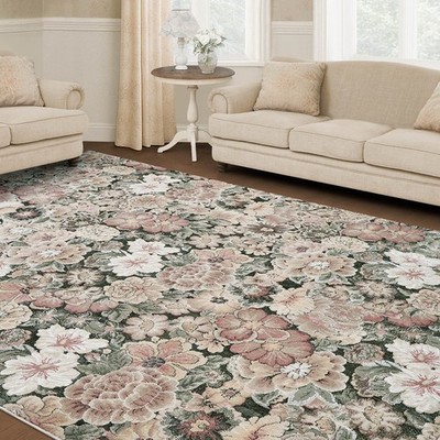 LAURA ASHLEY ローラアシュレイ キルトラグ カーペット Laura Ashley Eliza Rug, Size: 6'6