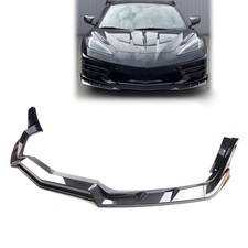 Front Lip with Side Extension Winglets 7Pcs for Chevrolet Corvette C8 Z51 Stingr