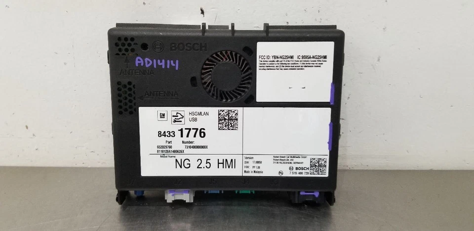 GMC SIERRA 1500 18 INTERFAZ HOMBRE MÁQUINA HMI 84331776 Foto 2 de 4