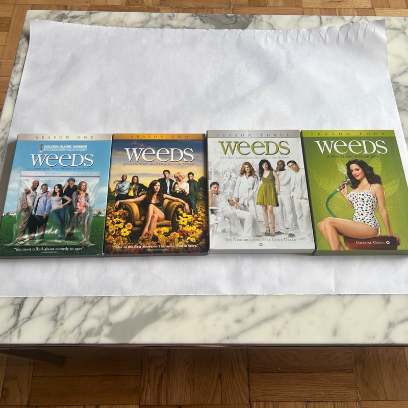 Weeds, DVD Sets: Seasons 1, 2, 3, and 4