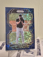 2022 Prizm Base Navy Blue Kaleidoscope #10 Lucas Giolito  24/35 - Chicago W.S