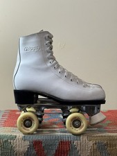 Vintage Chicago Women s Classic Quad White Ladies Size 6 Roller Skates