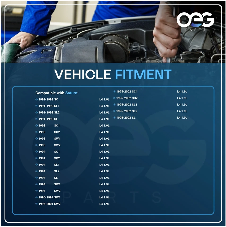 New Starter For Saturn SC1 SC2 SL1 SL2 SW1 SW2 4-cyl 1.9L 1991-2002 - Image 4 of 4