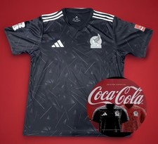 26-27 Mexico X Coca Cola Black Red Special Edition Fans Soccer Jersey Size S-xl