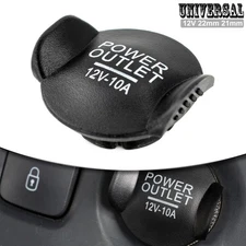 Universal  12V  Car Cigarette Lighter Power Socket Outlet Plug Cover Auto Cap &