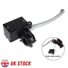 7/8" UK Right Universal Motorcycle Brake Clutch Master Cylinder Reservoir Levers
