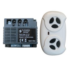 JR1922RXS 2.4G Remote Control and Receiver, for Kids Ride On Toys, 12V Contro...
