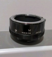 Nikon Nikkor M Adapter F Mount Made In Japan Black