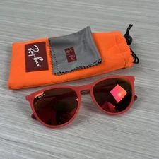 Ray-Ban Junior Sunglasses Kids Girls Erika RJ 9060S 7009/6Q 50 15 Pink Frame