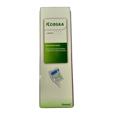 Philips Sonicare Compatible Replacement Toothbrush Heads Black 4 Pack