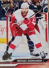 2023-24 Upper Deck Hockey #315 - Michael Rasmussen - Detroit Red Wings 