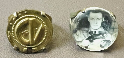 Lot of 2 Vintage 1951 Captain Video Secret Rings Collection