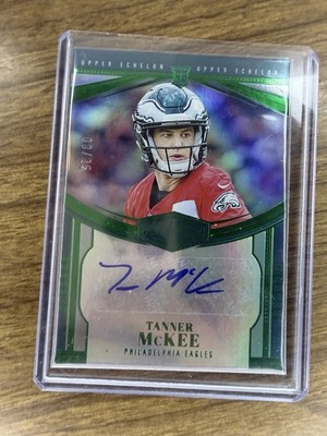 Panini 2023 Plates & Patches Tanner McKee Upper Echelon Auto 08/25 UE-26