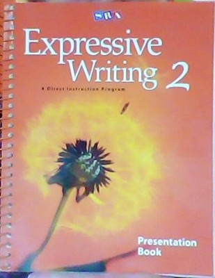 SRA EXPRESSIVE WRITING 2 PRESENTATION BOOK *Excellent Condition*