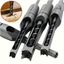 Woodworking Square Hole Drill Bit Set - Durable for Wood Drilling Projects
