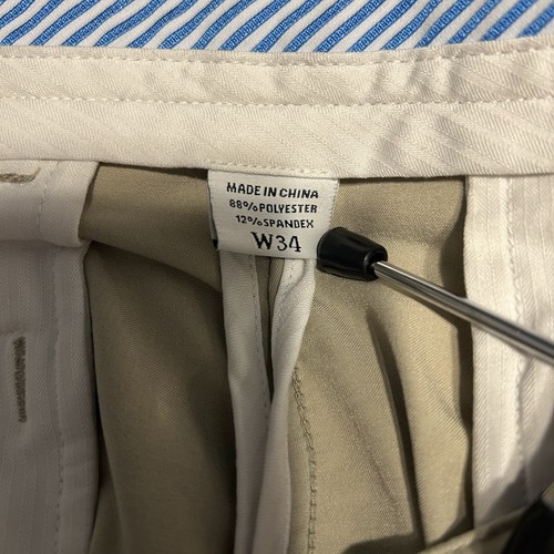Foot Joy Shorts Herren Größe 34 Khaki Beige Hellbraun Performance Flex Golf Golfer - Bild 7 von 8