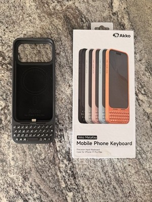 OPEN BOX Akko MetaKey iPhone 17 Pro Max Keyboard Case